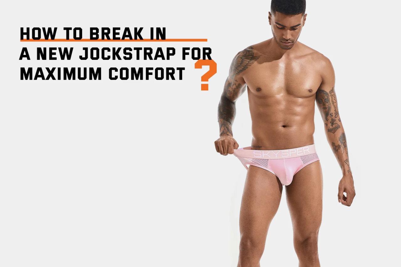 How to wear a jockstrap