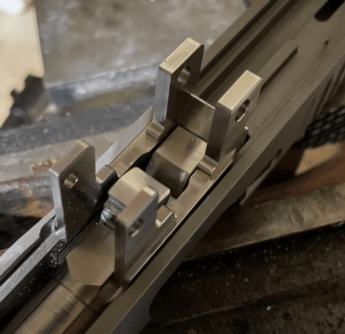 How to fit an oversized barrel in a standard stock