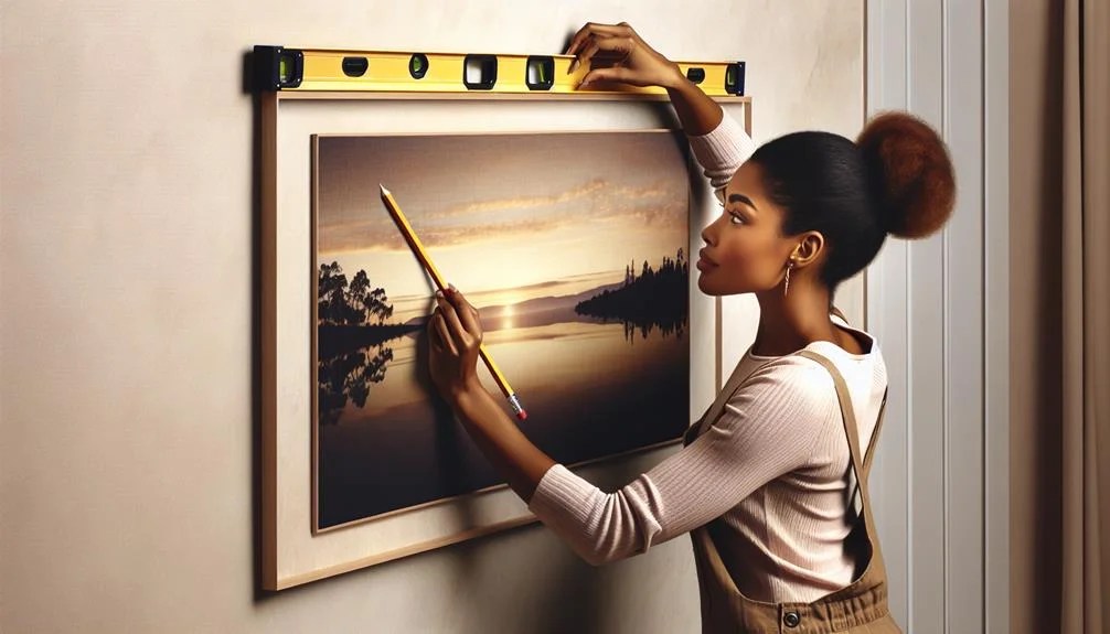 Canvas hang hunker How to hang a canvas painting