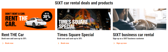 Sixt rent a car insurance