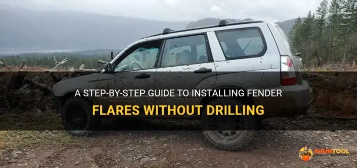 How to install fender flares