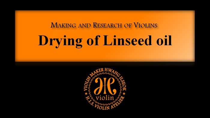 How long does it take linseed oil to dry