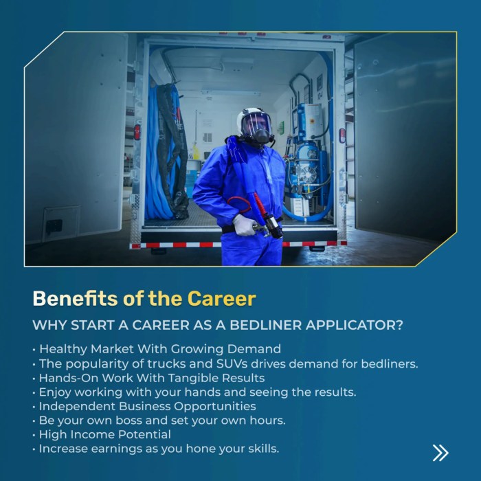 How and why to become a professional bedliner applicator