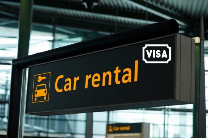 Bank of america visa card car rental insurance