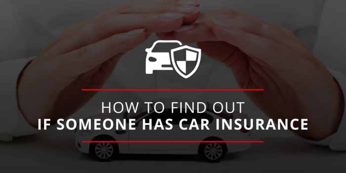 How do i find out if my car is insured