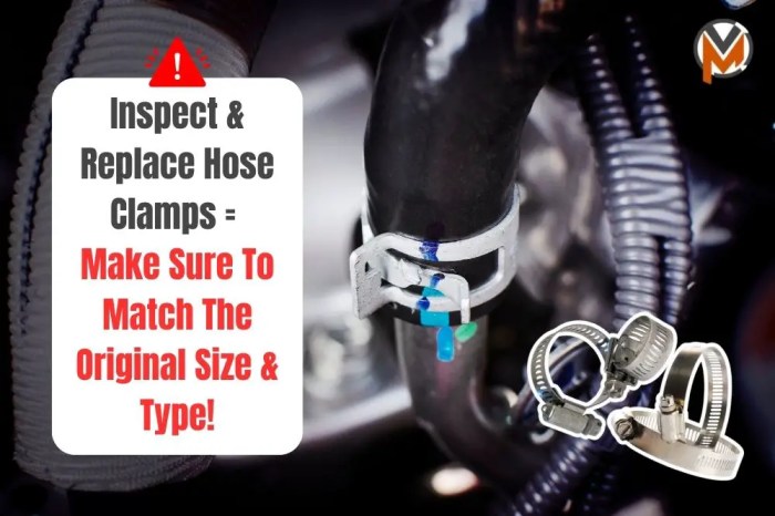 How to tighten hose clamp