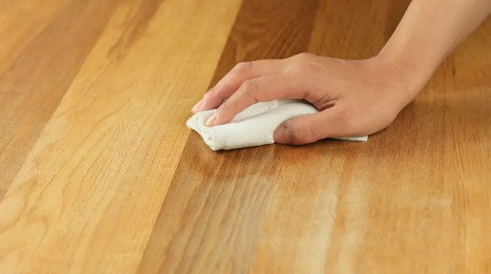 How to get oil out of wood