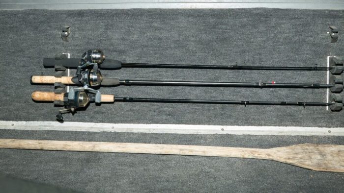 How to store fishing rods