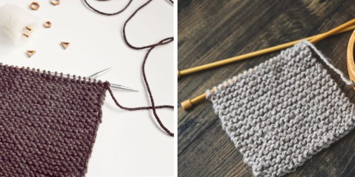 How to count rows in garter stitch