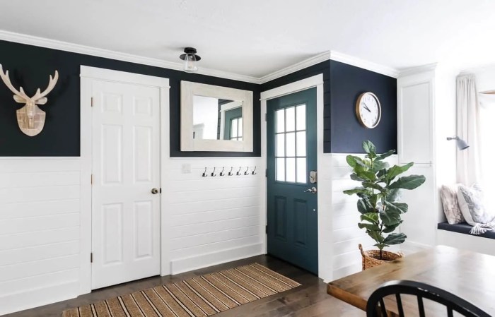 Shiplap paint bottom up wall sprayer reach slightly angled once then go back How to paint shiplap