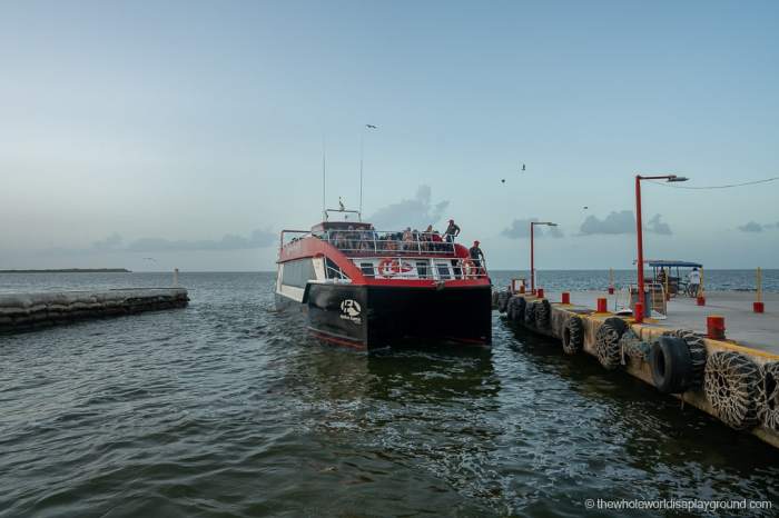 How to get to isla holbox