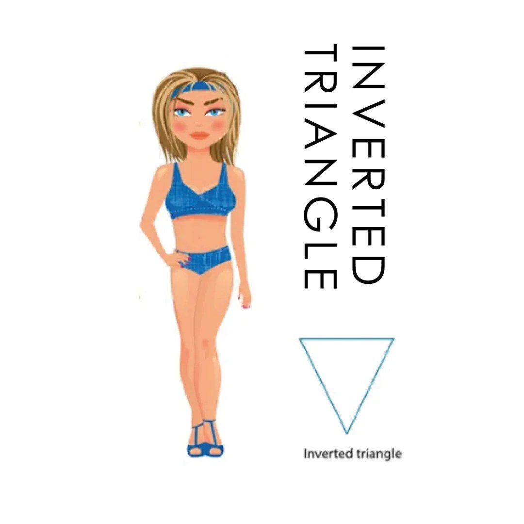 How to get an inverted triangle body shape male