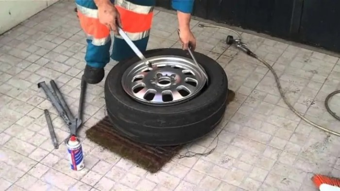 How to take off paint from rims