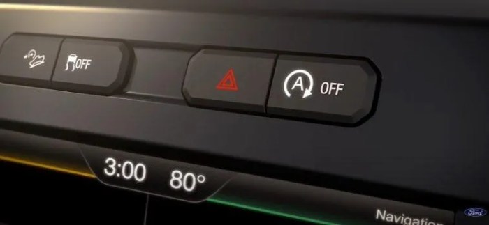 How to permanently turn off auto start-stop ford