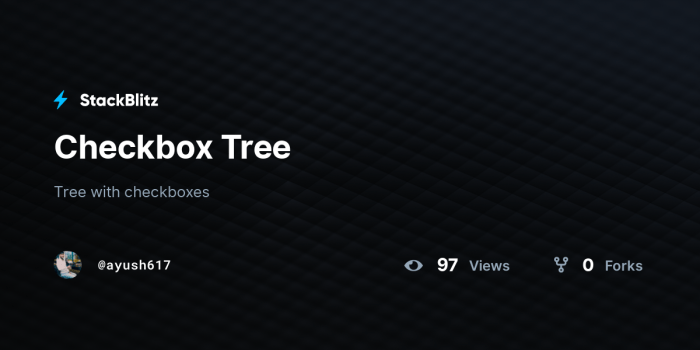 Angular checkbox component treeview Angular checkbox component treeview