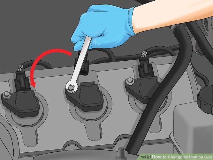 Coil ignition change wikihow step repair How to change the ignition coil 1992 firebird