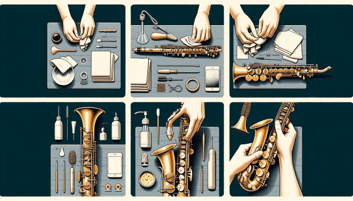 Saxophone sax How to clean a saxophone