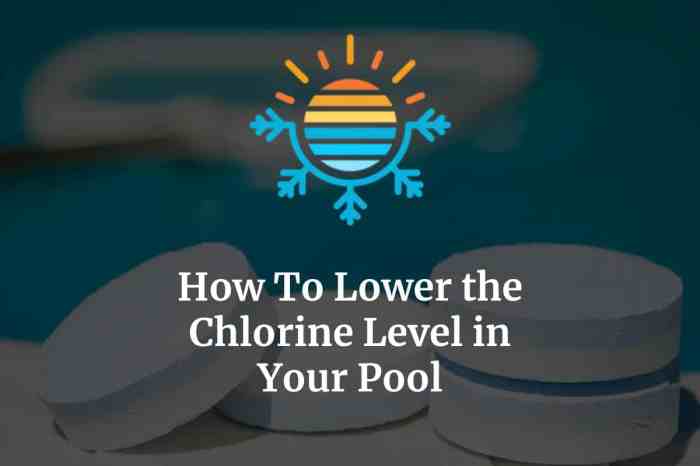 How to increase free chlorine in pool