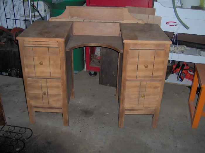 Dresser veneer How to fix white peer off wood veneer table