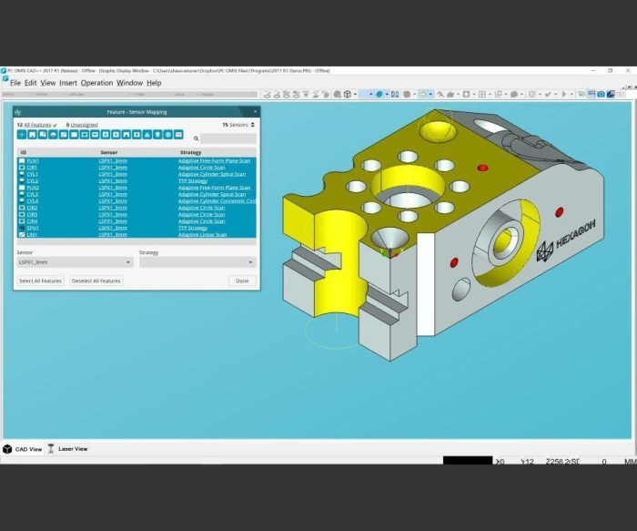 How to input measurement data into computer software