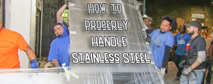 How to buff stainless steel