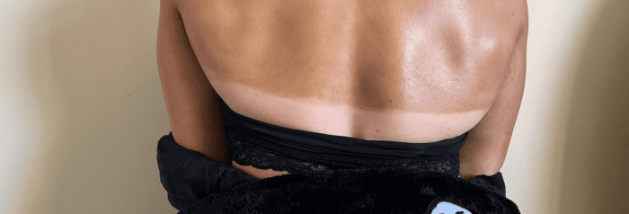 How to fake tan your back
