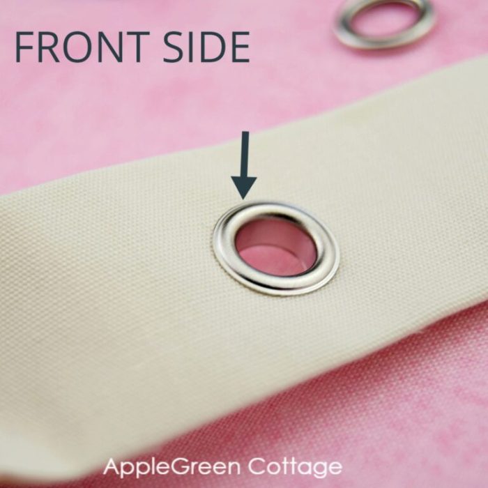 How to add grommets to tarp