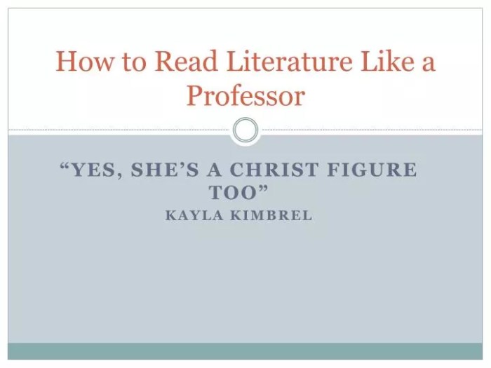 How to read literature like a professor pdf