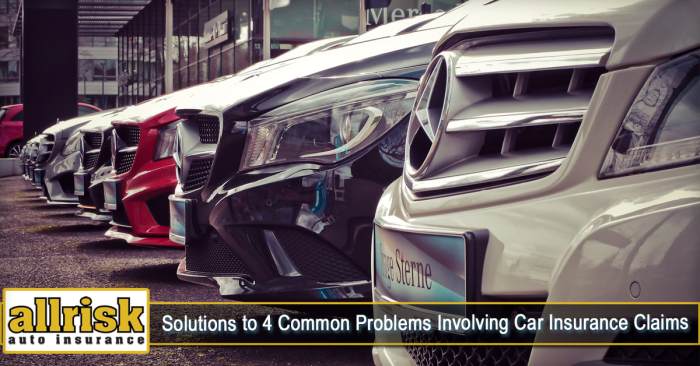 Too many claims on car insurance