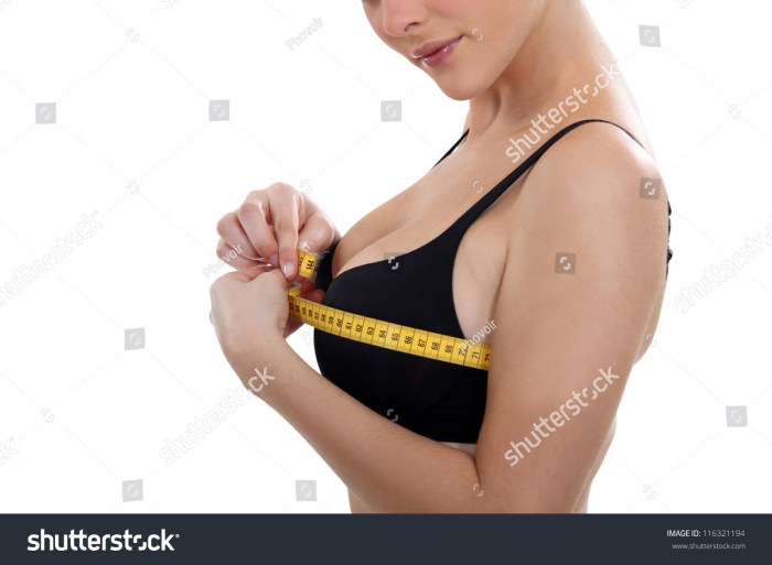 How to measure your chest size female