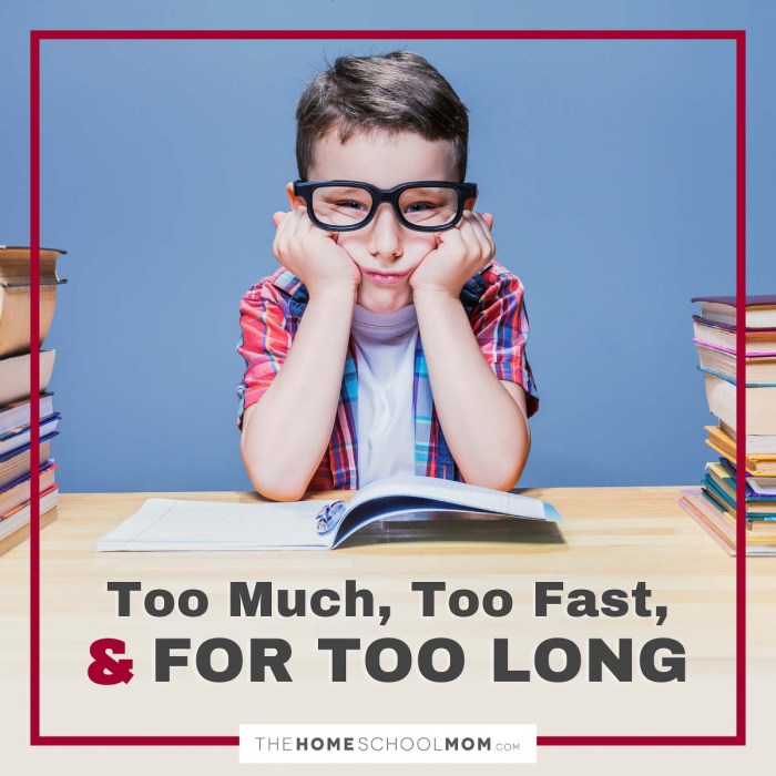 How to write too much too soon