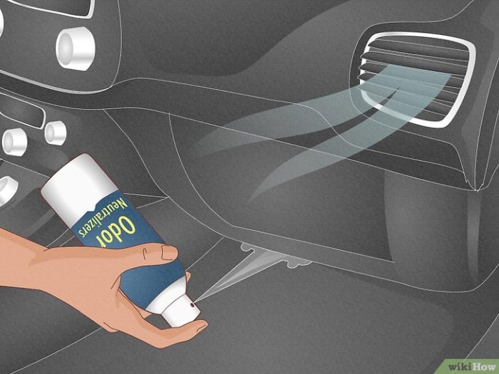 How to get rid of smoke smell car