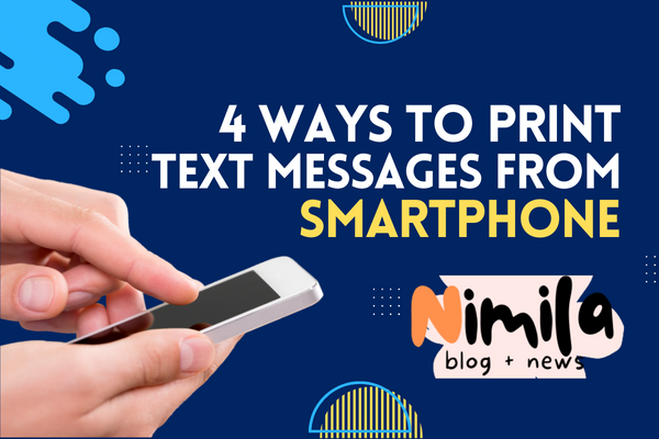 Print Text Messages Android