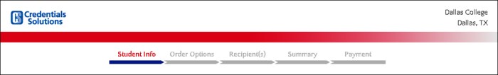 How to request another electronic transcript on greenlight