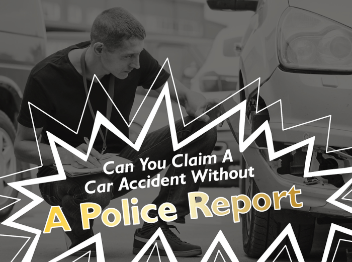 Car insurance claim no police report