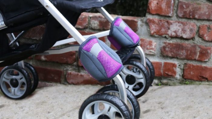 Stroller baby safety tips using while infographic