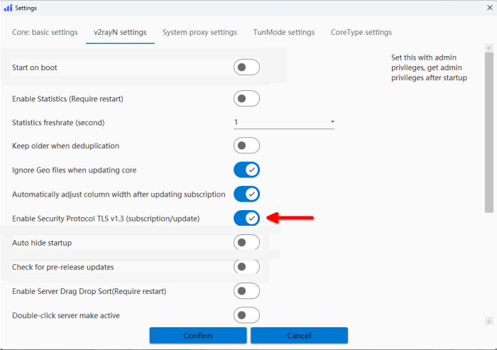 How to delete hiddify