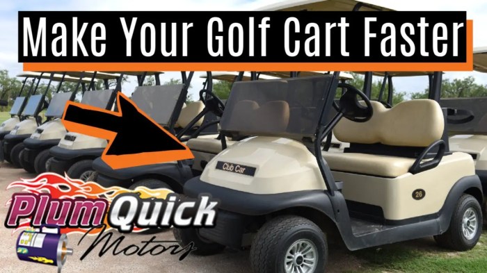 How to Make Electric Golf Cart Faster A Guide