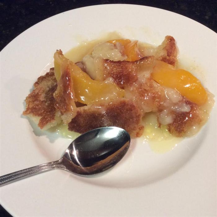 Cup a cup a cup peach cobbler recipe