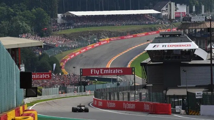 How to go to spa for f1