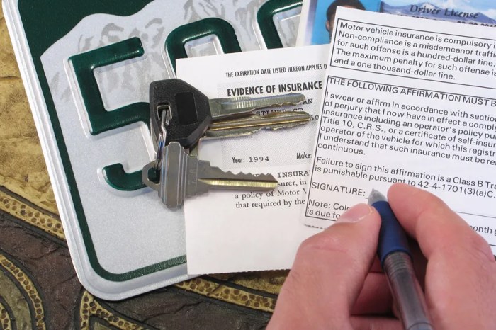 Can i register a car without insurance