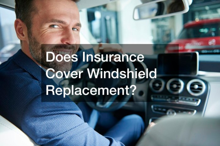 Windshield damaged