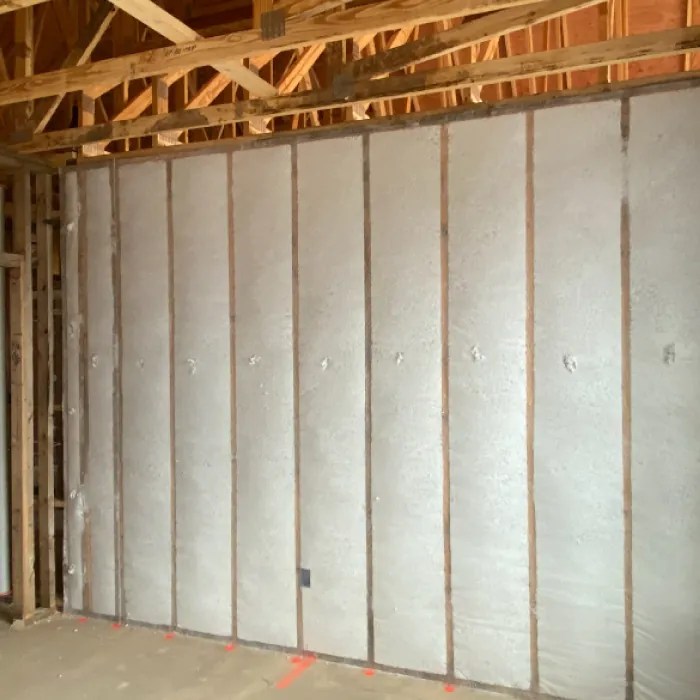 How to blow insulation into walls