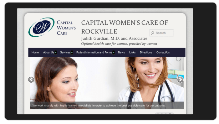 Capital women's care insurance