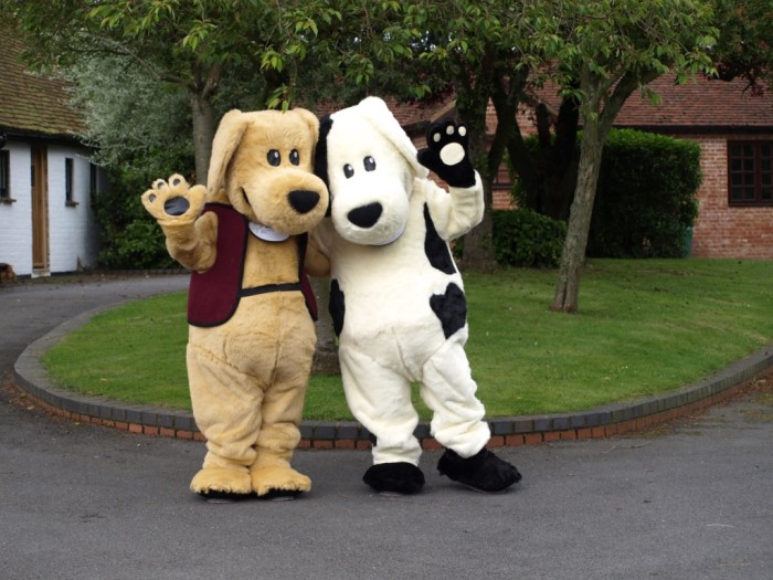 How to make mascot costume more comfortable