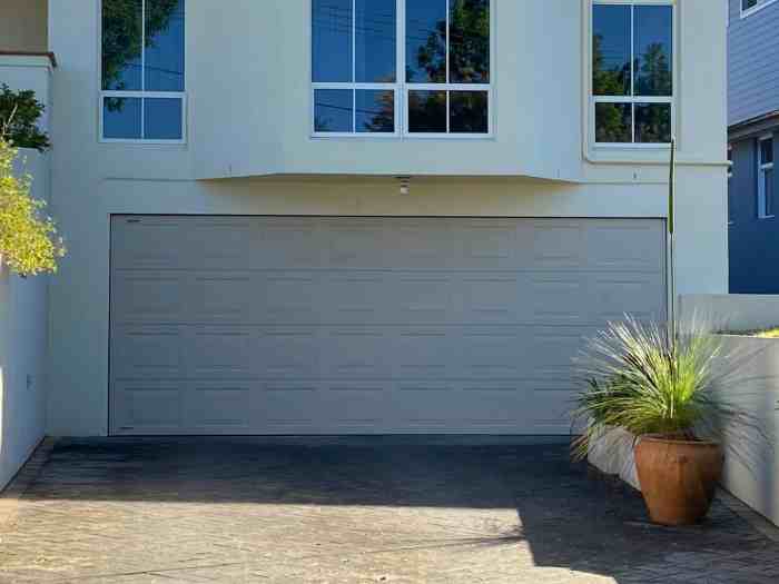 Garage door how to make sectional