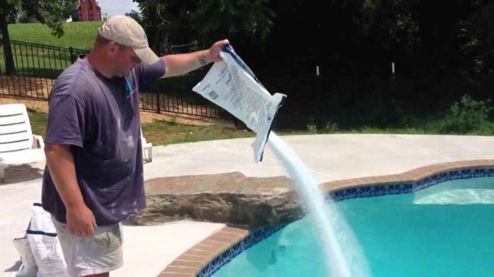 How to convert chlorine pool to salt