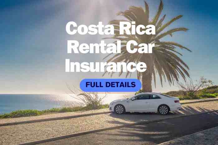 How much does car insurance cost in costa rica