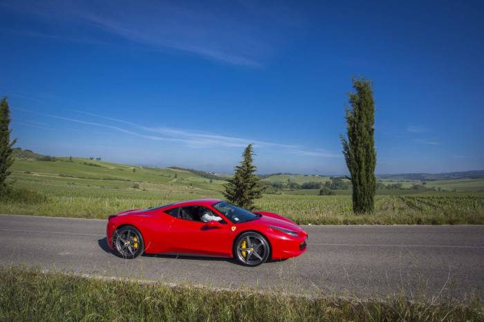 How much does it cost to rent a ferrari