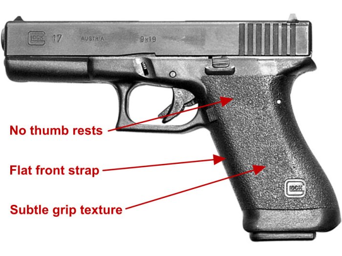 How to tell what glock is which